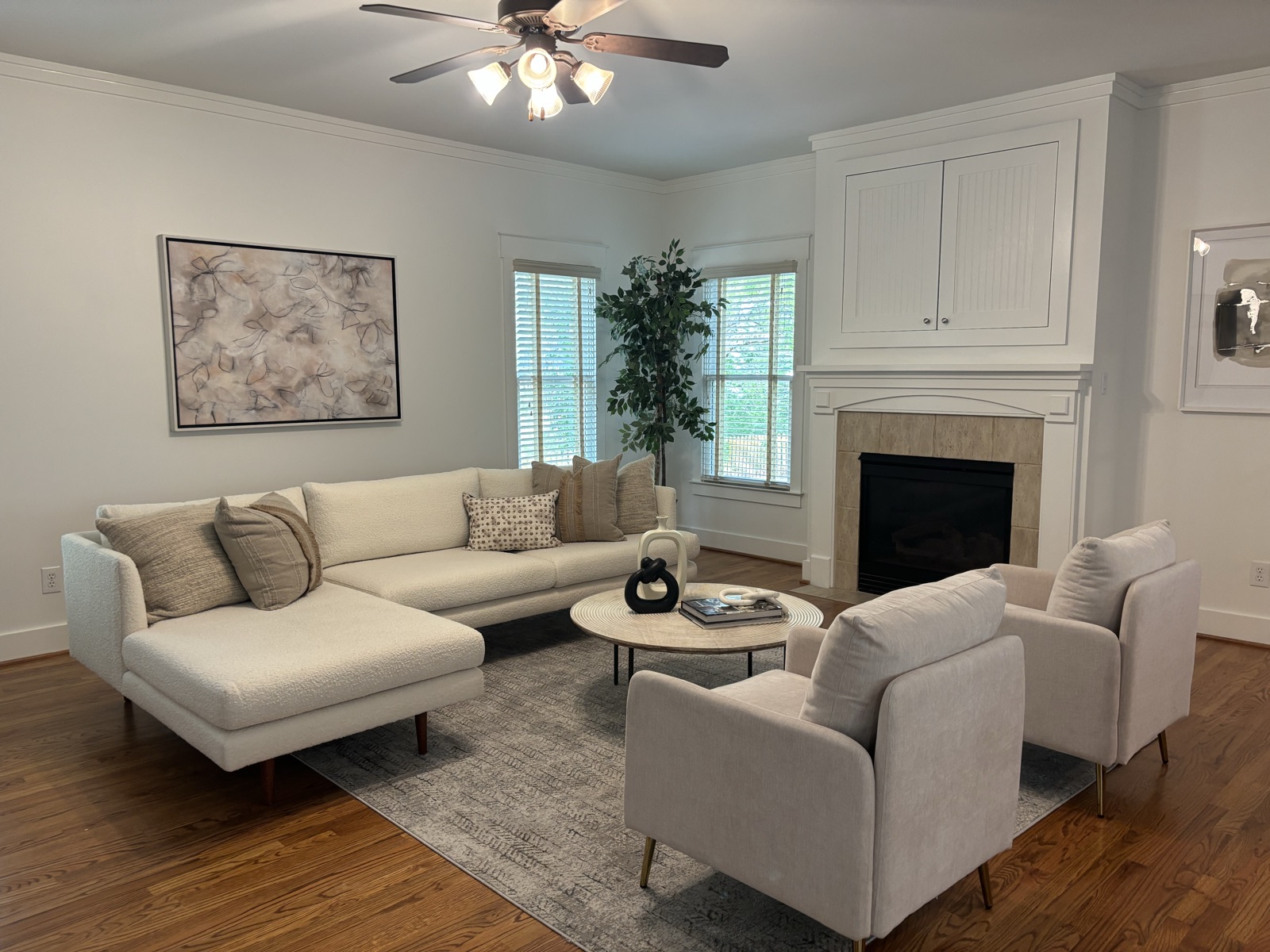 Premium Design2Sell staged room showing the team-delivered standard
